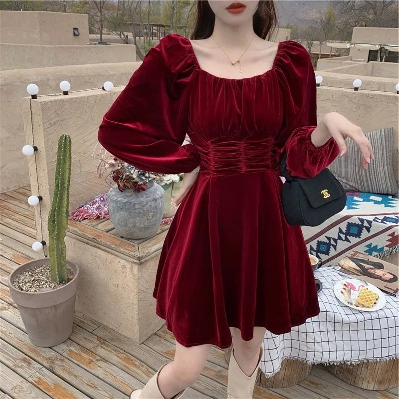 Jayda Velvet Dress