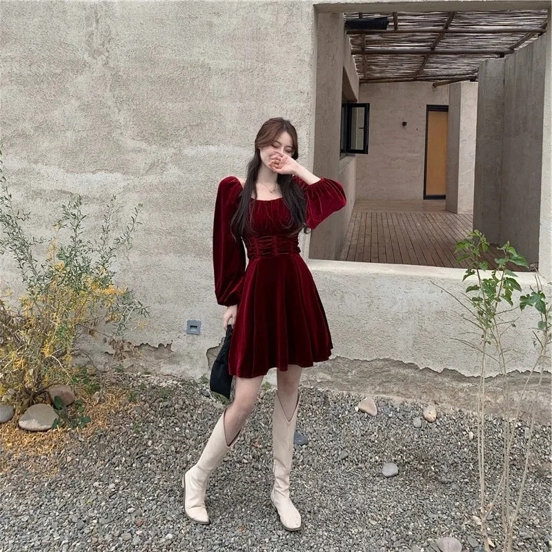 Jayda Velvet Dress