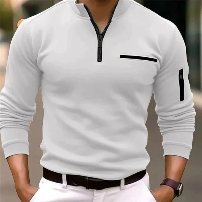 Daryl long sleeve polo shirt