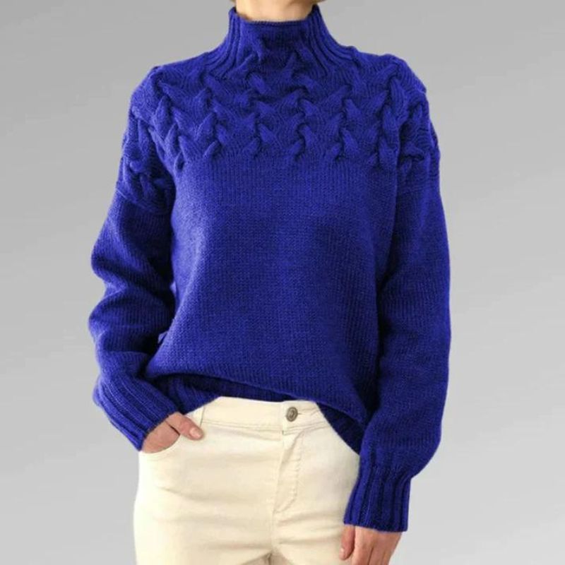 Inez turtle neck knit sweater