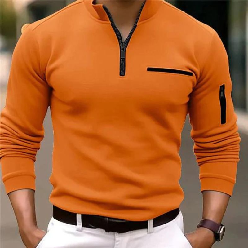 Daryl long sleeve polo shirt