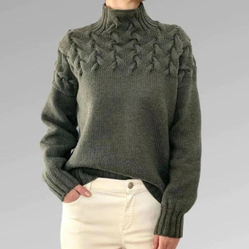 Inez turtle neck knit sweater