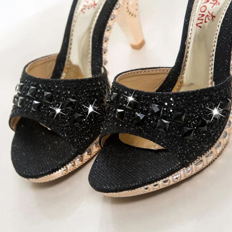 Kiana Rhinestone Heels