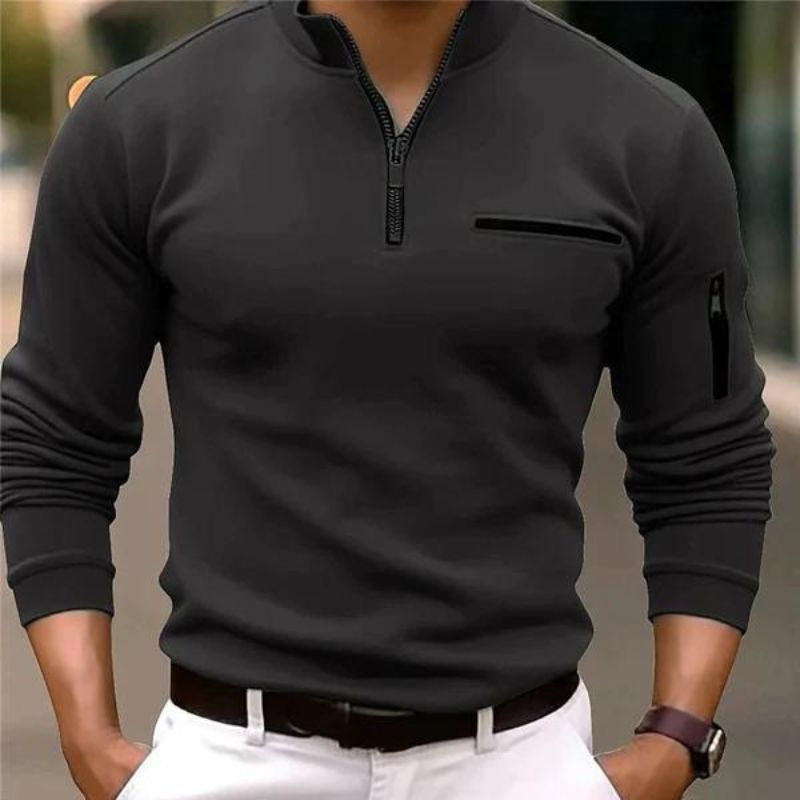 Daryl long sleeve polo shirt