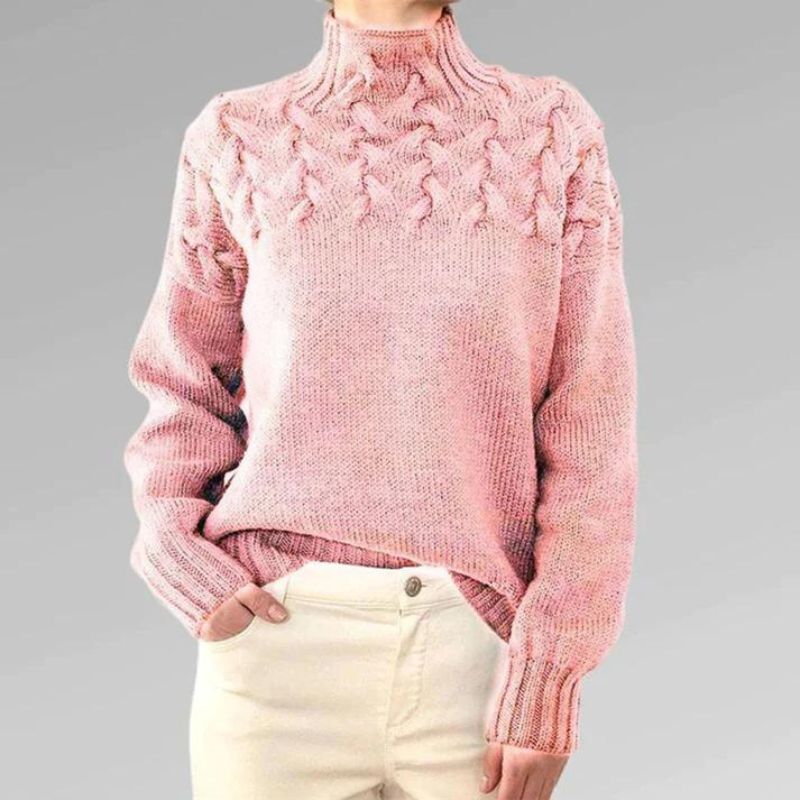 Inez turtle neck knit sweater