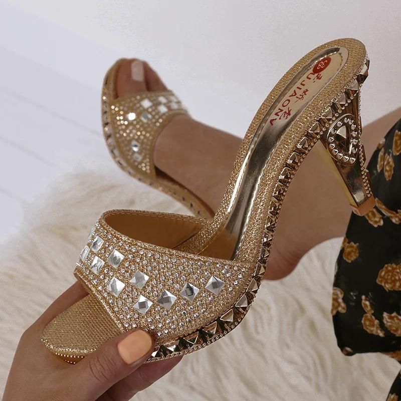 Kiana Rhinestone Heels