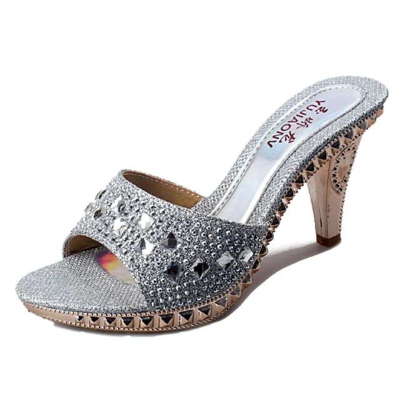 Kiana Rhinestone Heels