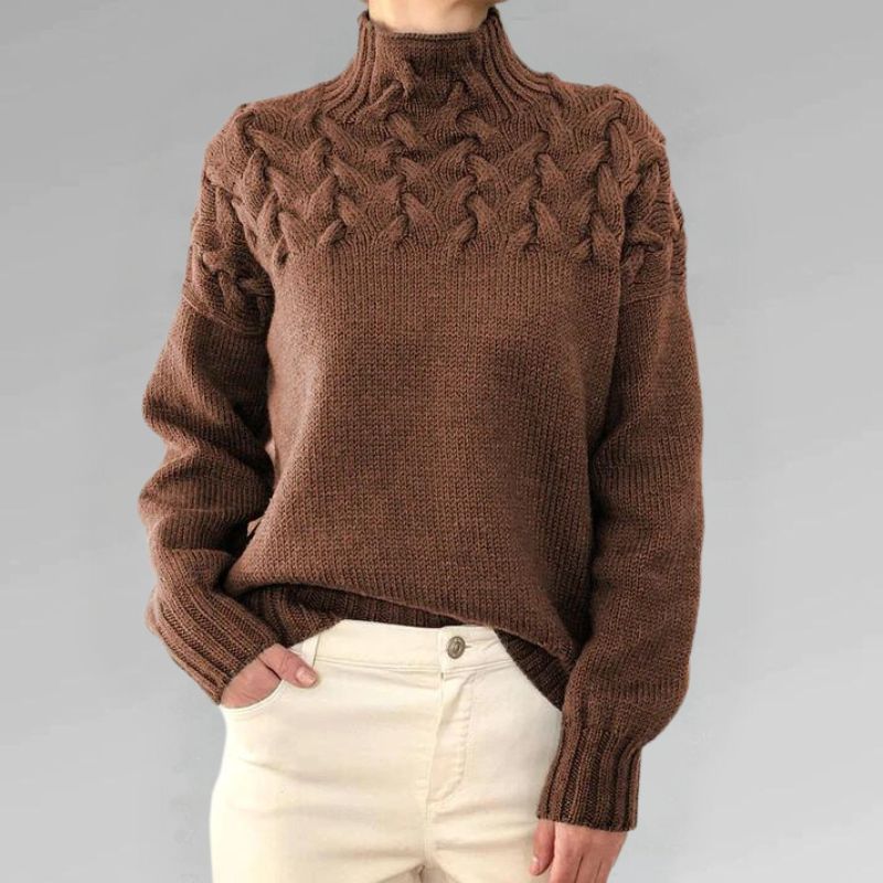 Inez turtle neck knit sweater