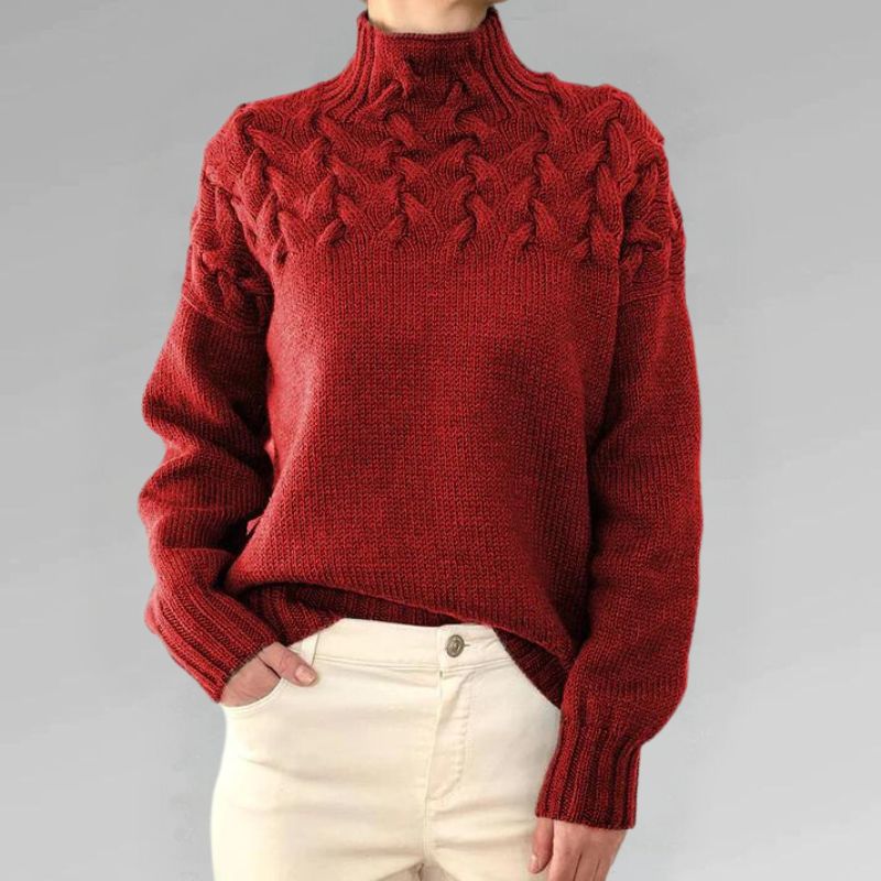 Inez turtle neck knit sweater