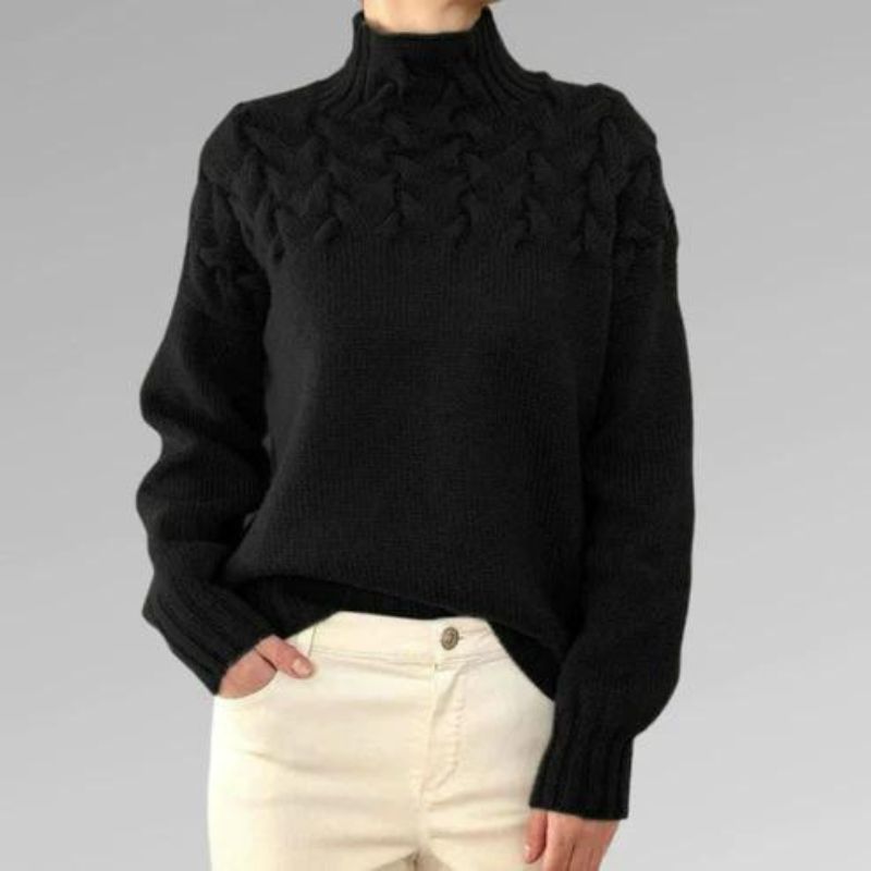 Inez turtle neck knit sweater