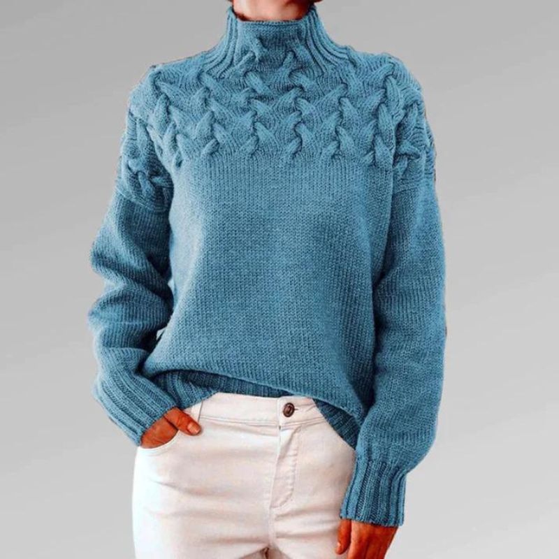 Inez turtle neck knit sweater