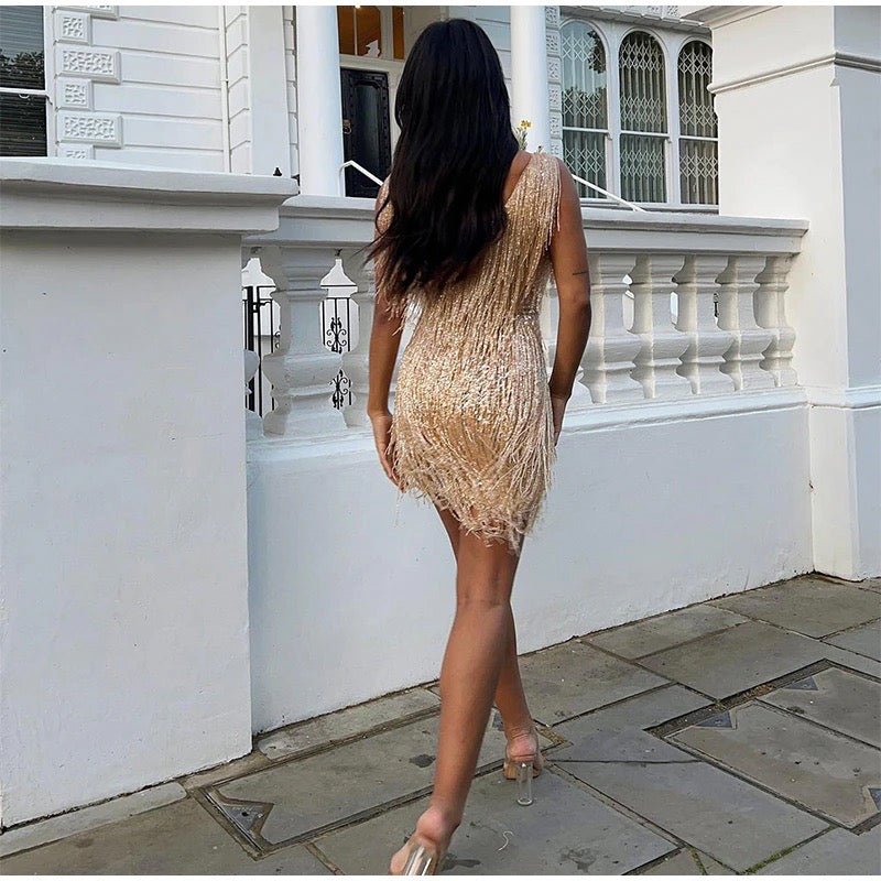 Elena Sequin Dress