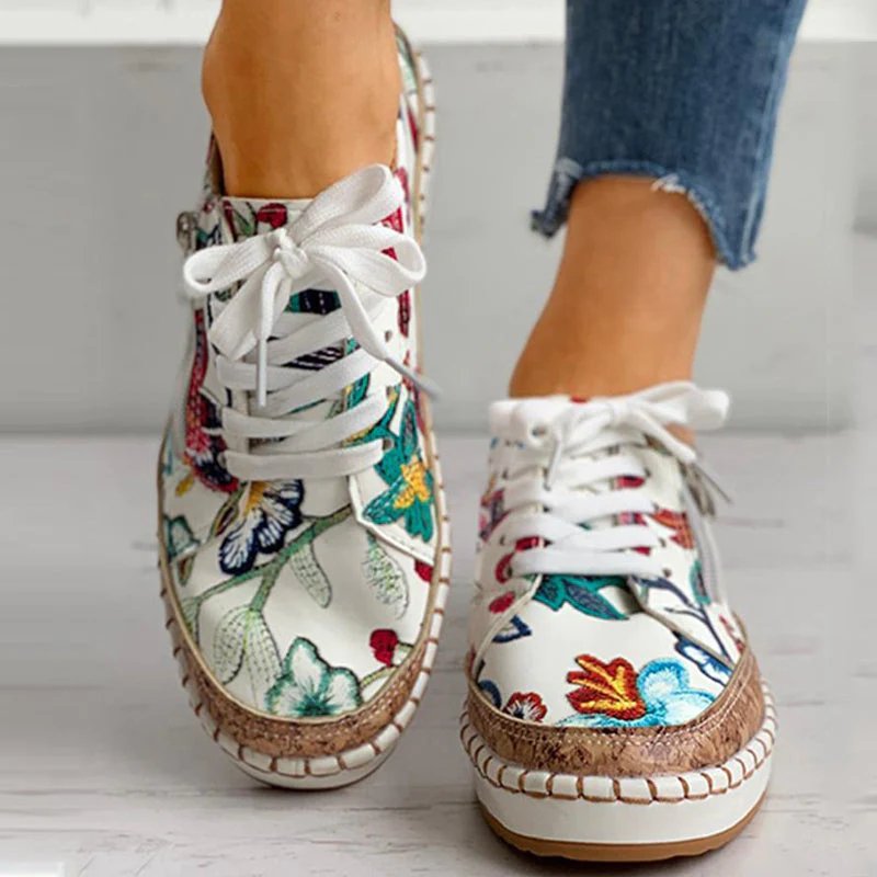 Farah Floral Sneakers