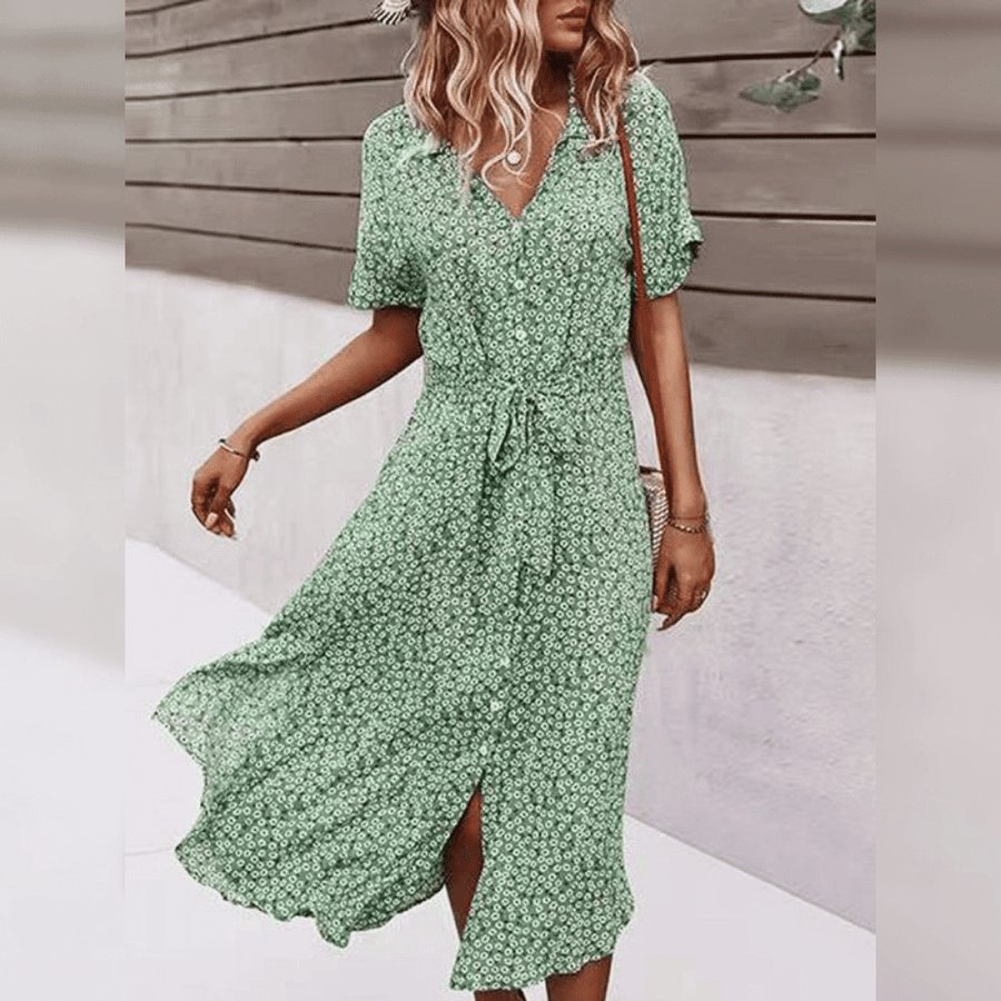 Flora long dress