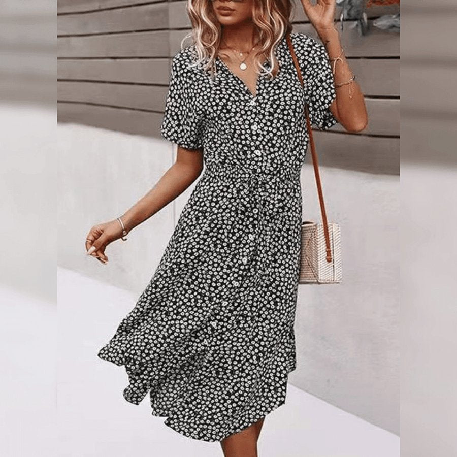 Flora long dress