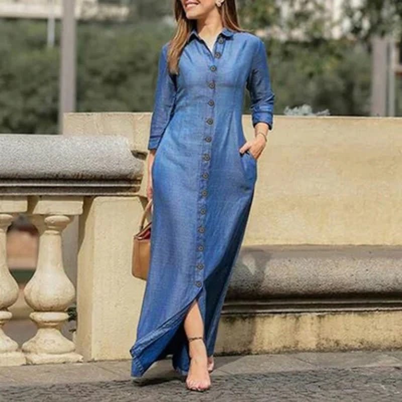 Haira Denim Dress