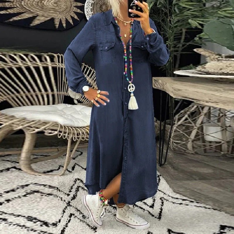 Janice Long Denim Dress