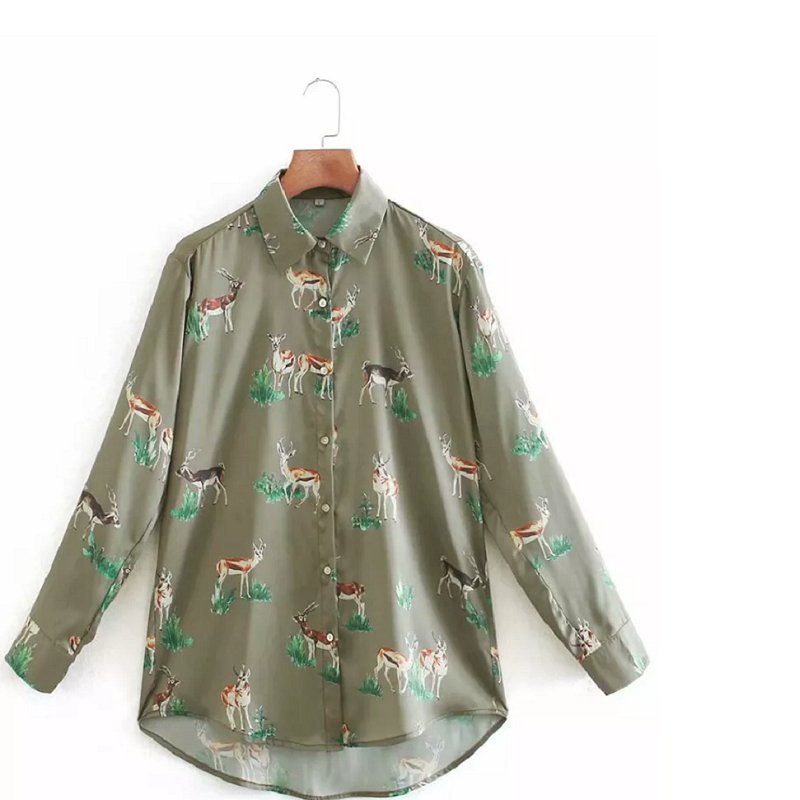 Jazzy Satin Shirt