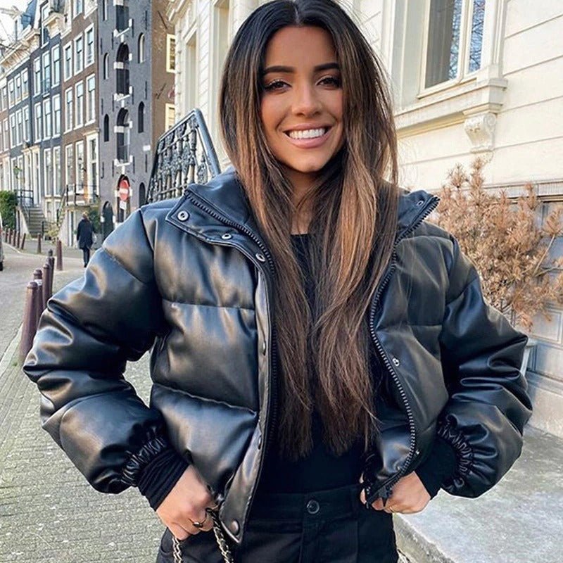 Jennie Leather Coat