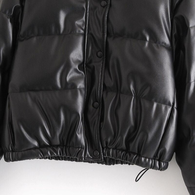 Jennie Leather Coat