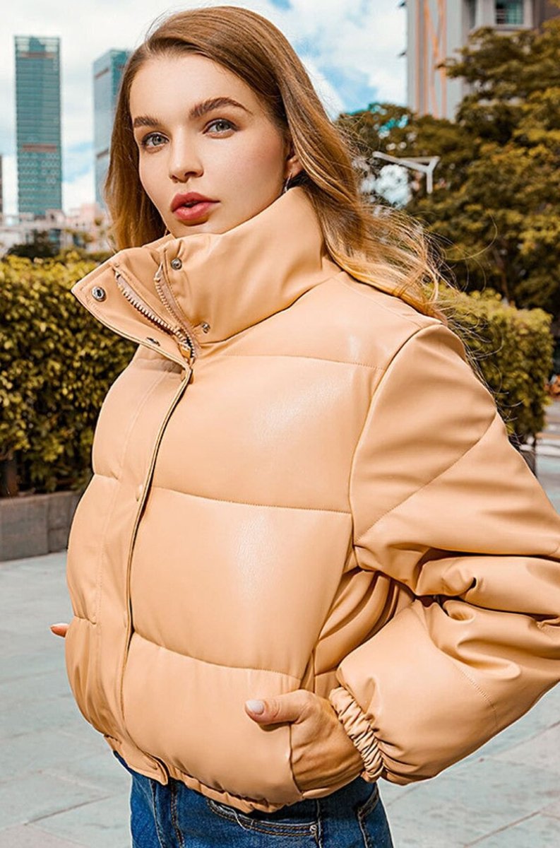 Jennie Leather Coat